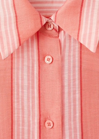 MANGO Bluse 'Clay' in Orange