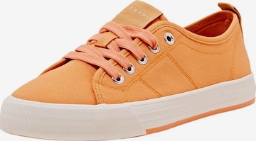 ESPRIT Sneakers laag in Oranje: voorkant