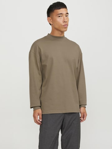 T-Shirt JACK & JONES en beige : devant