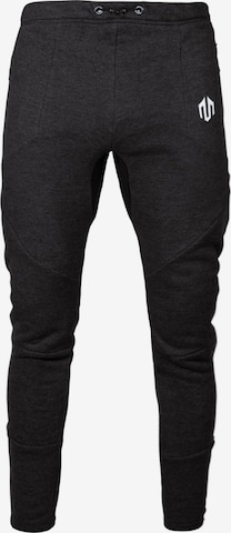 MOROTAI Slim fit Workout Pants 'NEOTECH' in Grey: front