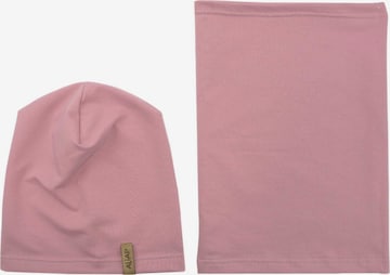 Aliap Set in Pink: front