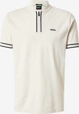 BOSS Toiminnallinen paita 'Pariq' värissä beige: etupuoli