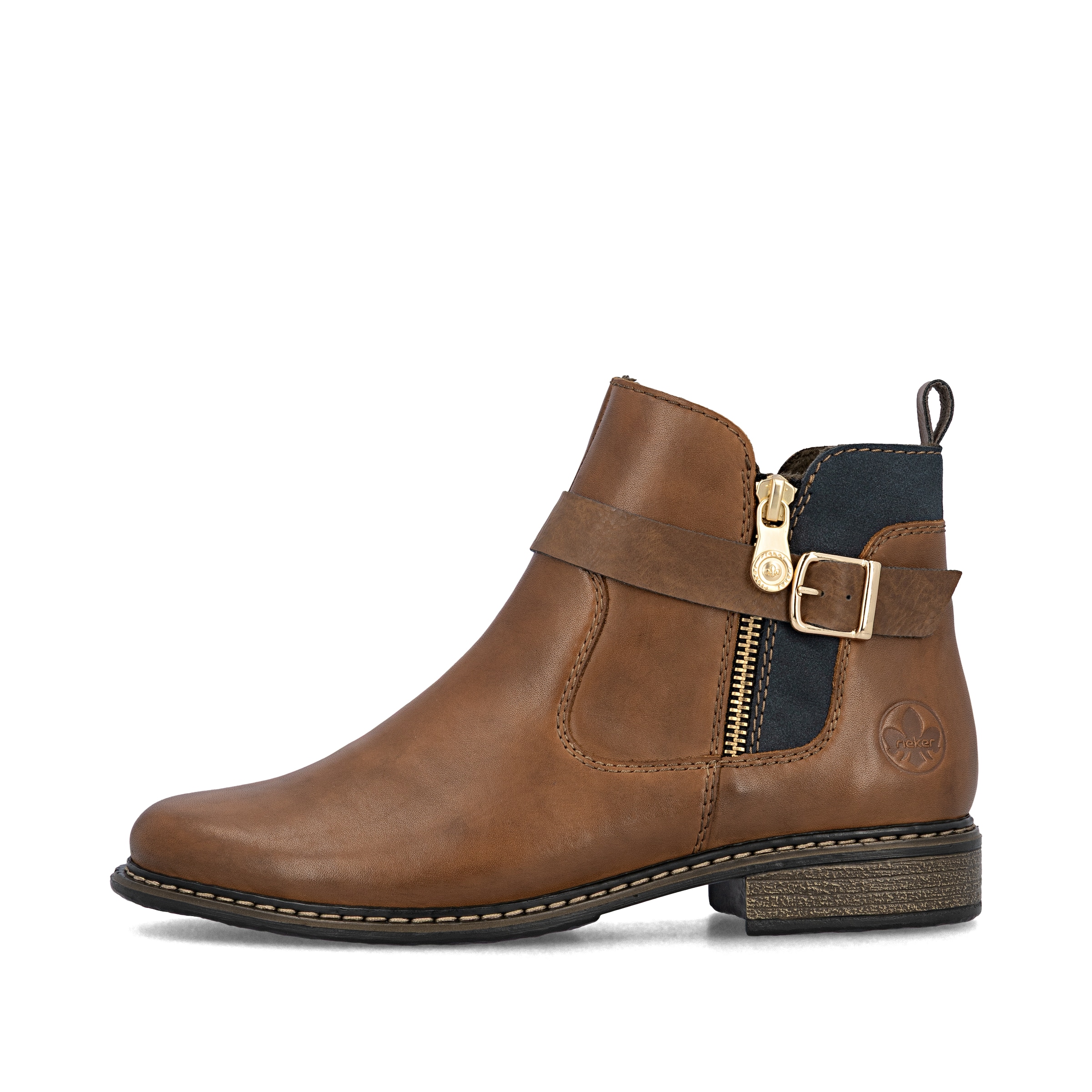 Bottines Rieker en marron