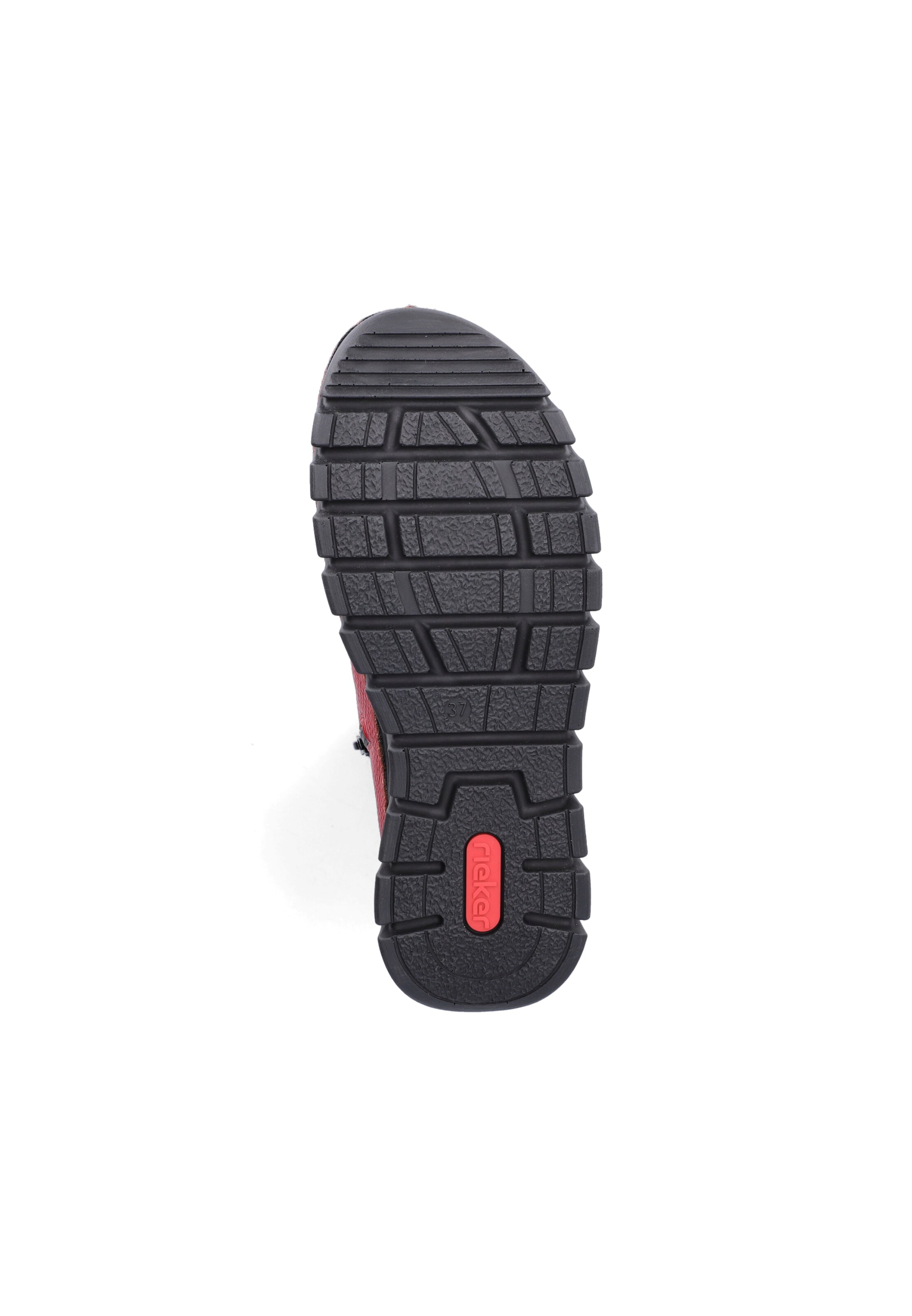 Bottes à lacets Rieker en rouge