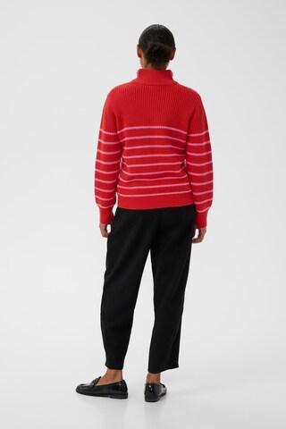 Kaffe Sweater 'Alioa' in Red