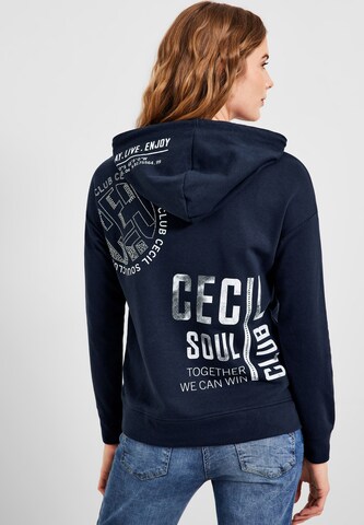 CECIL Sweatshirt in Blue