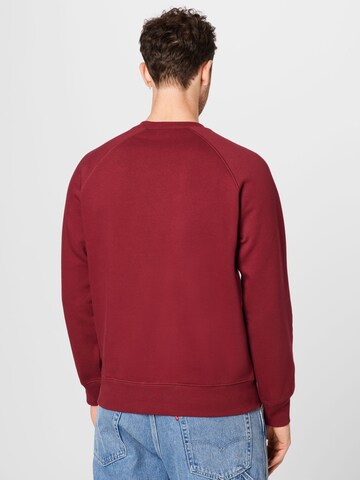 Carhartt WIP Sweatshirt 'Chase' in Red