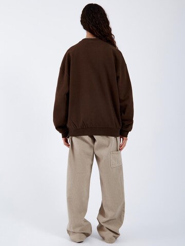 Dr. Denim Sweatshirt 'Kenan' in Brown