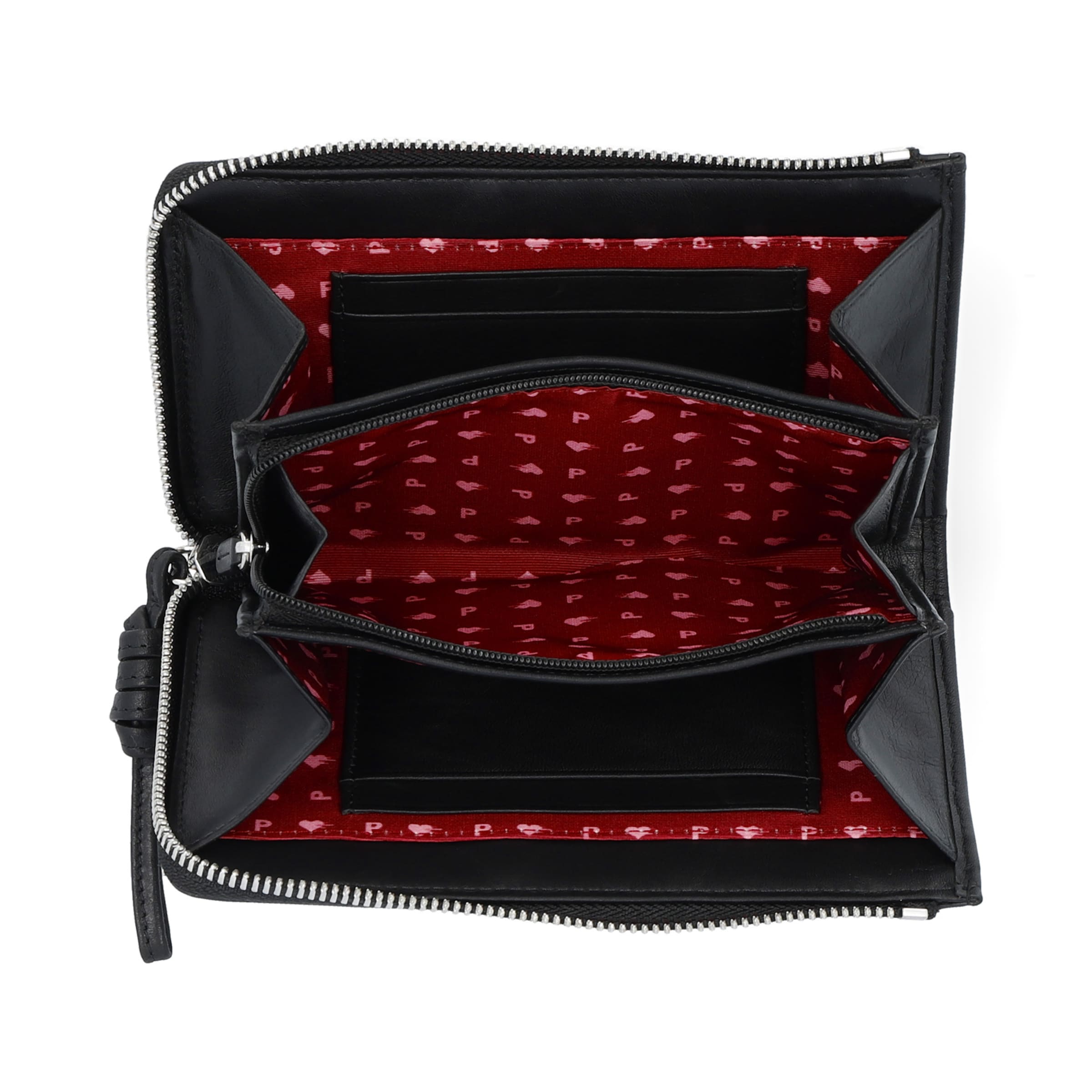 Picard Portemonnaie 'Donna' in Schwarz