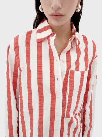 Maglietta ' MARCELLE ' di Thinking MU in rosso