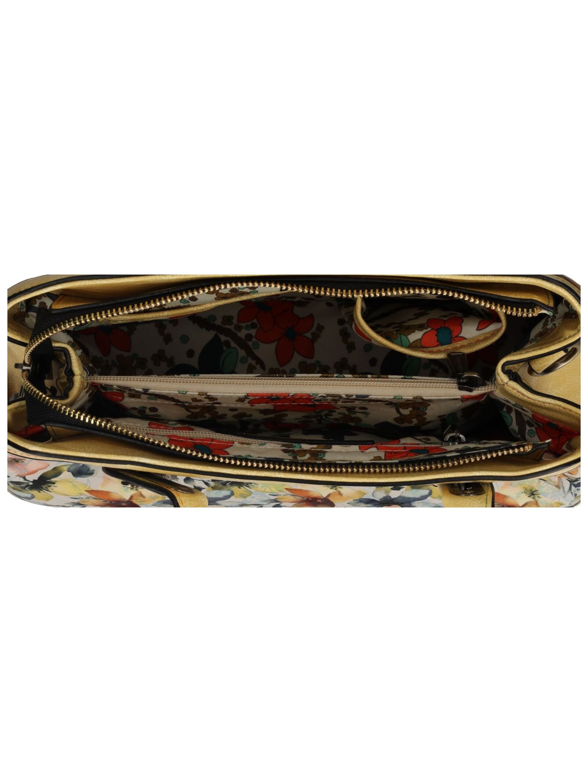 Laura Vita Handbag in Yellow