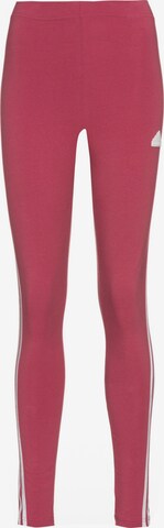 ADIDAS SPORTSWEAR Skinny Παντελόνι φόρμας σε ροζ: μπροστά