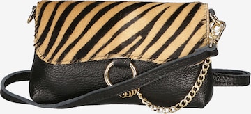 Gave Lux Clutch in Braun: Vorderseite