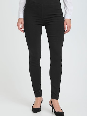 Oxmo Slim fit Trousers 'Keily' in Black