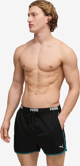 PUMA Sporthose 'Puma Swim Men Track Short Shorts 1p' in M in schwarz, Produktansicht