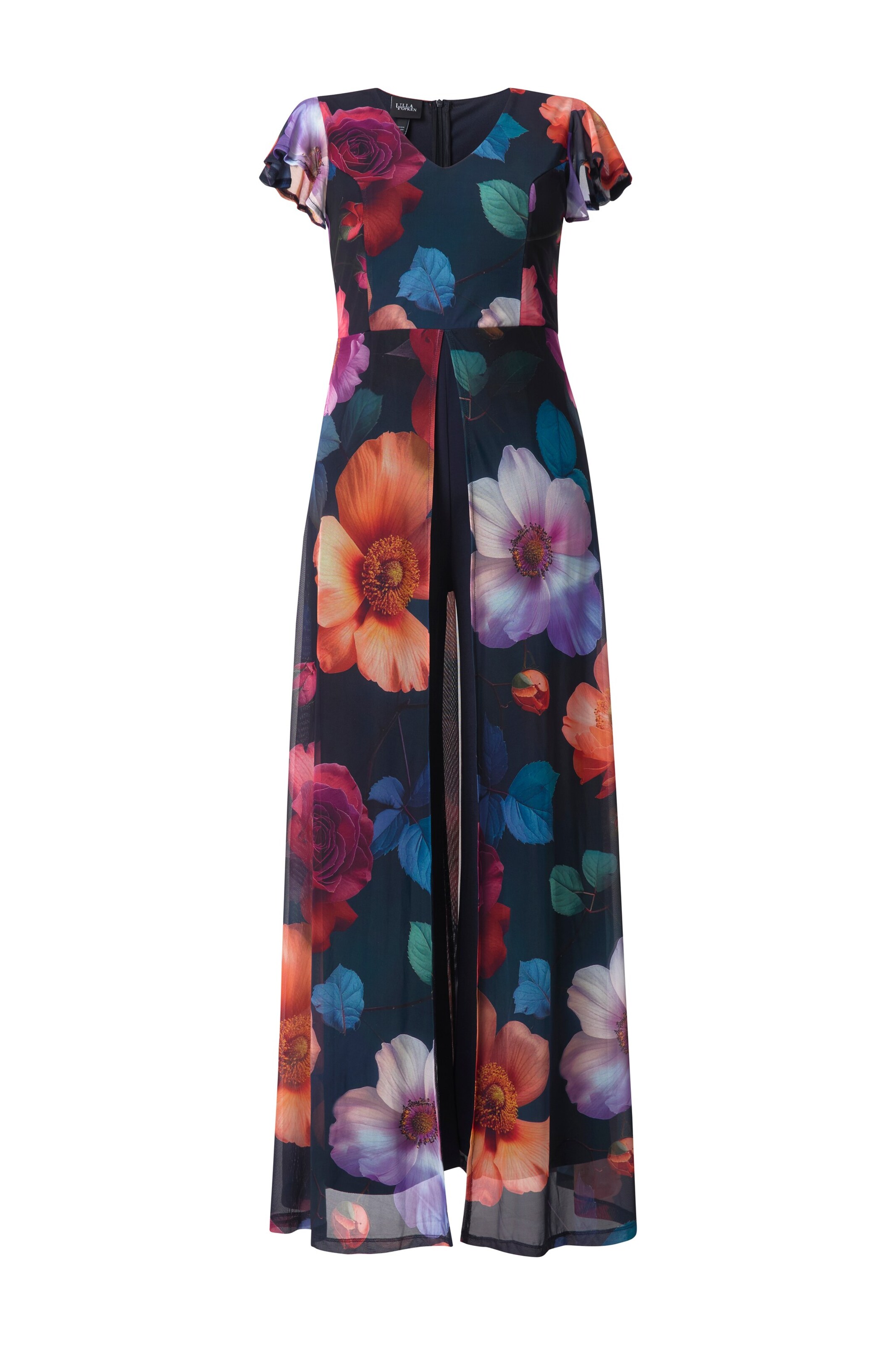 Ulla Popken Jurk in Gemengde kleuren: voorkant