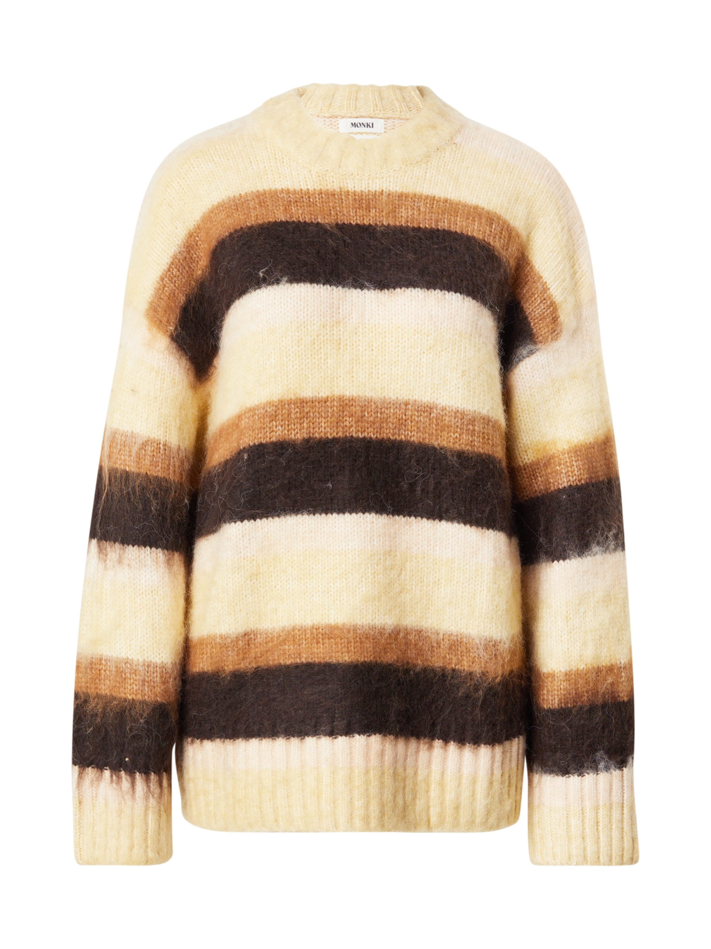 Monki Sweater in Beige: front