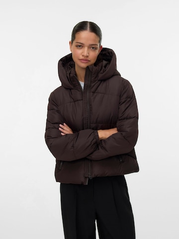 VERO MODA Winter jacket in Brown: front