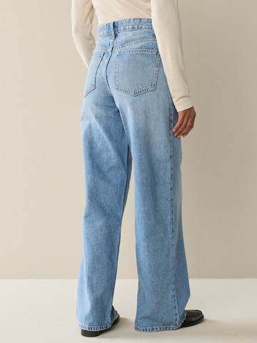 Wide Leg Jean Next en bleu