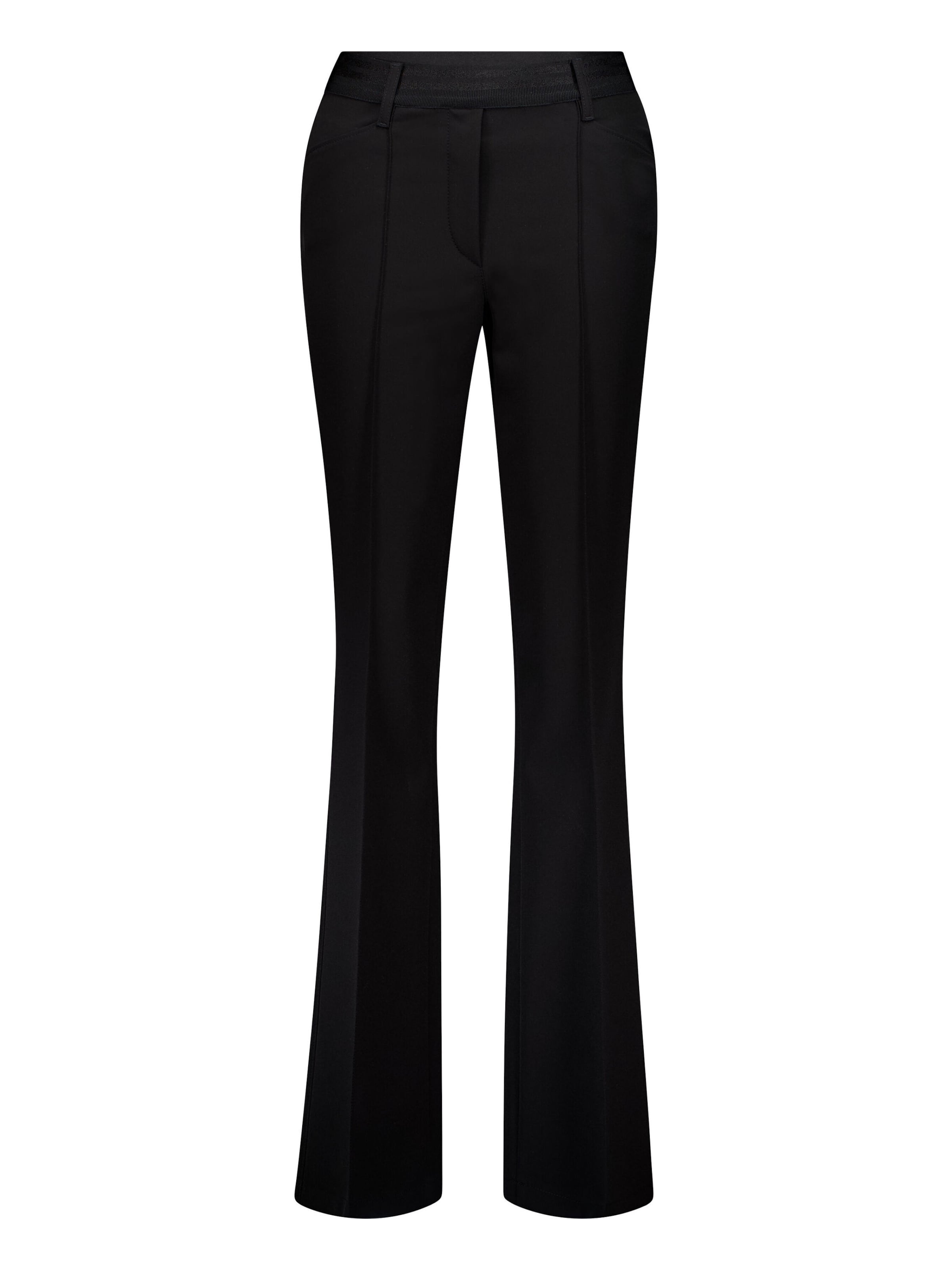ATELIER GARDEUR Slim fit Trousers in Black: front