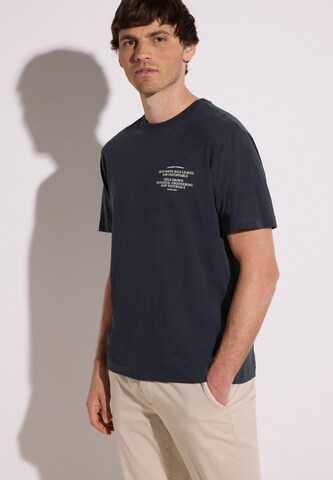 Street One MEN Shirt in Blue: front