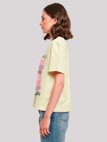 T-shirt F4NT4STIC en jaune