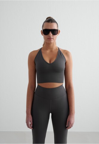 Aim'n Bustier Sport bh in Grijs: voorkant