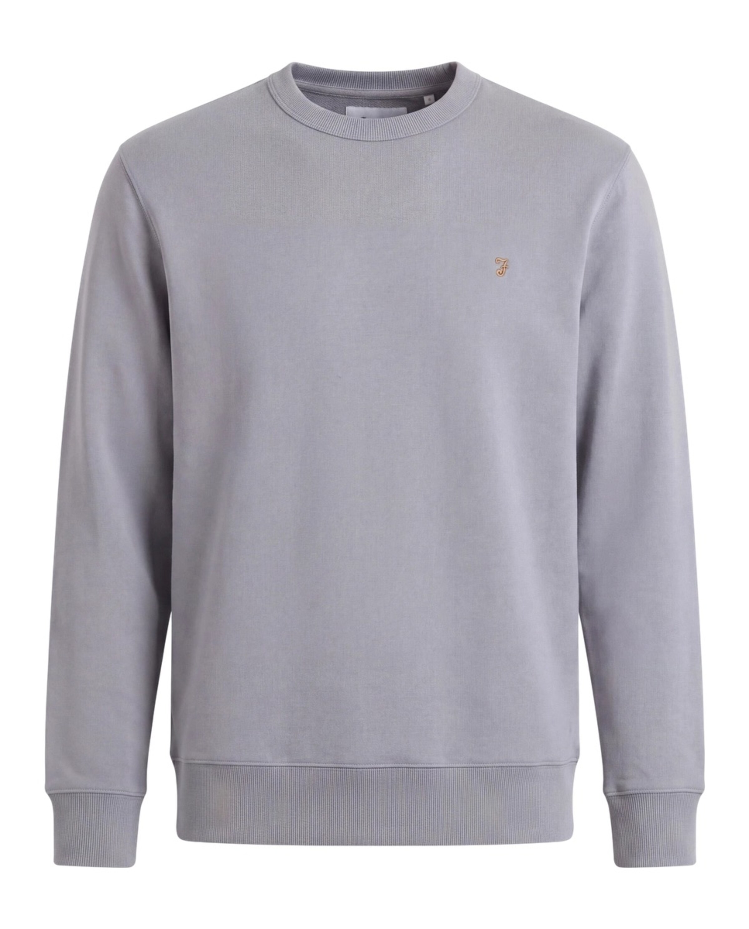 FARAH Sweatshirt 'HEMMING' in Blue: front