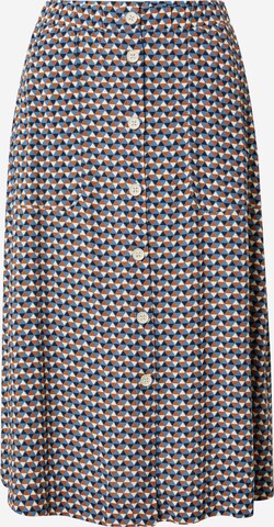 Iriedaily Skirt 'Blossy Skirt' in Blue: front