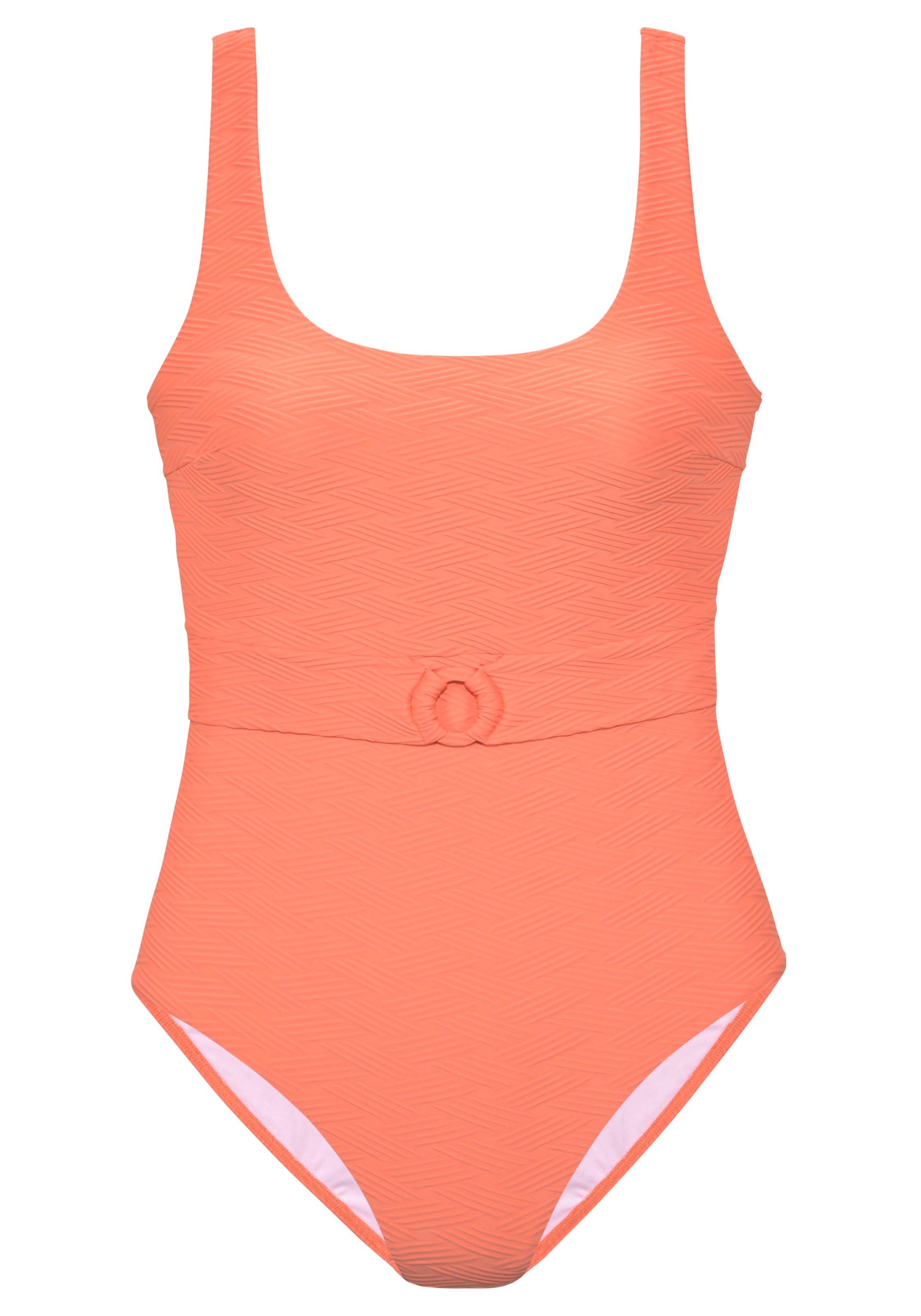 SUNSEEKER Swimsuit in Orange: front