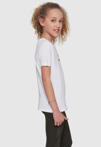 Merchcode T-Shirt 'Miami' in Weiß