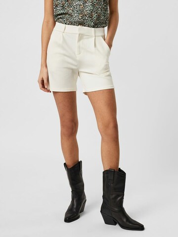 VERO MODA Regular Broek in Wit: voorkant