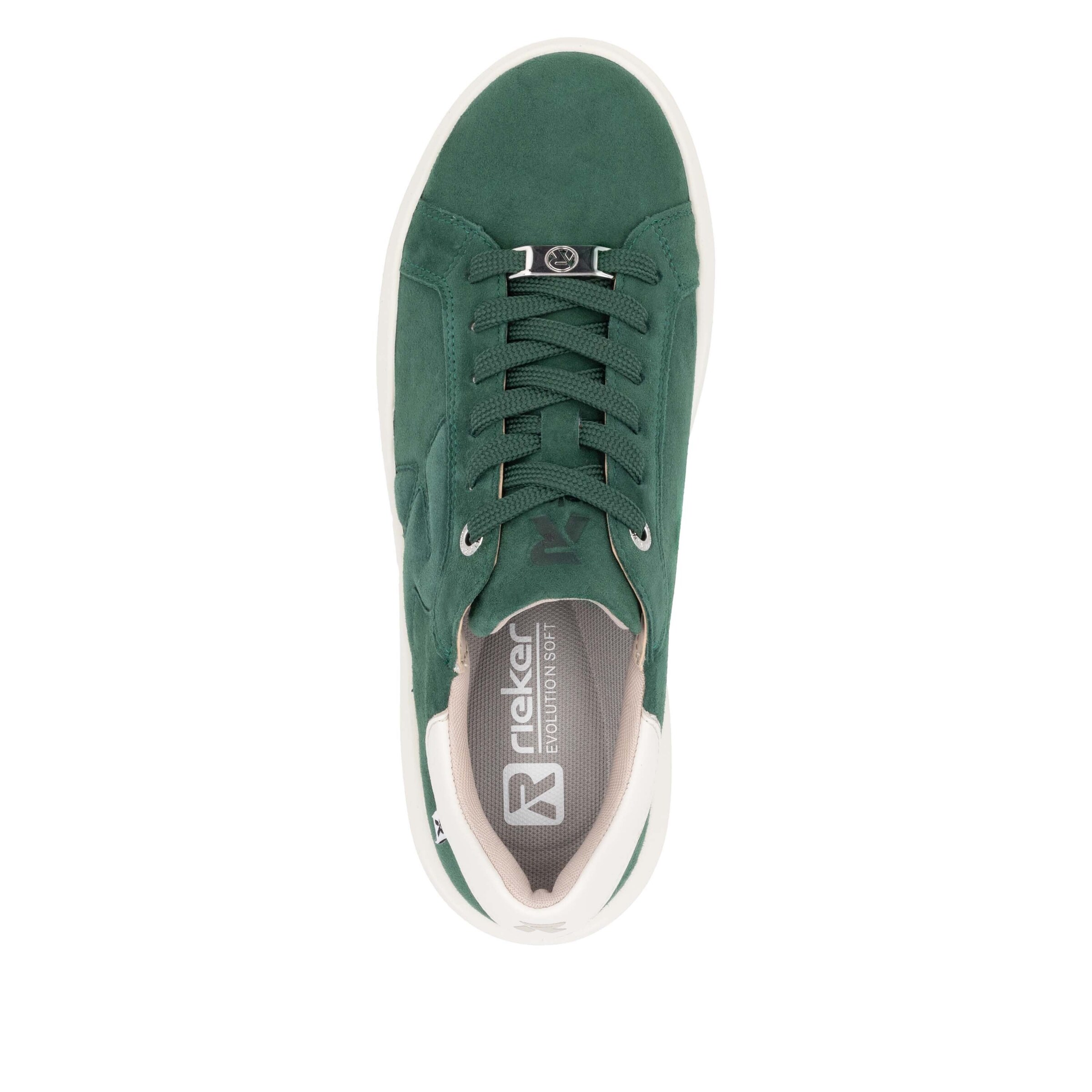 Baskets basses ' W1204 ' Rieker Sport en vert