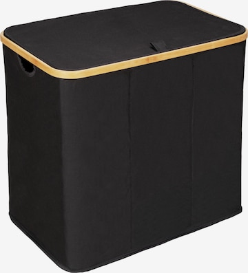 Wenko Laundry Basket 'Trio Ecori' in Black