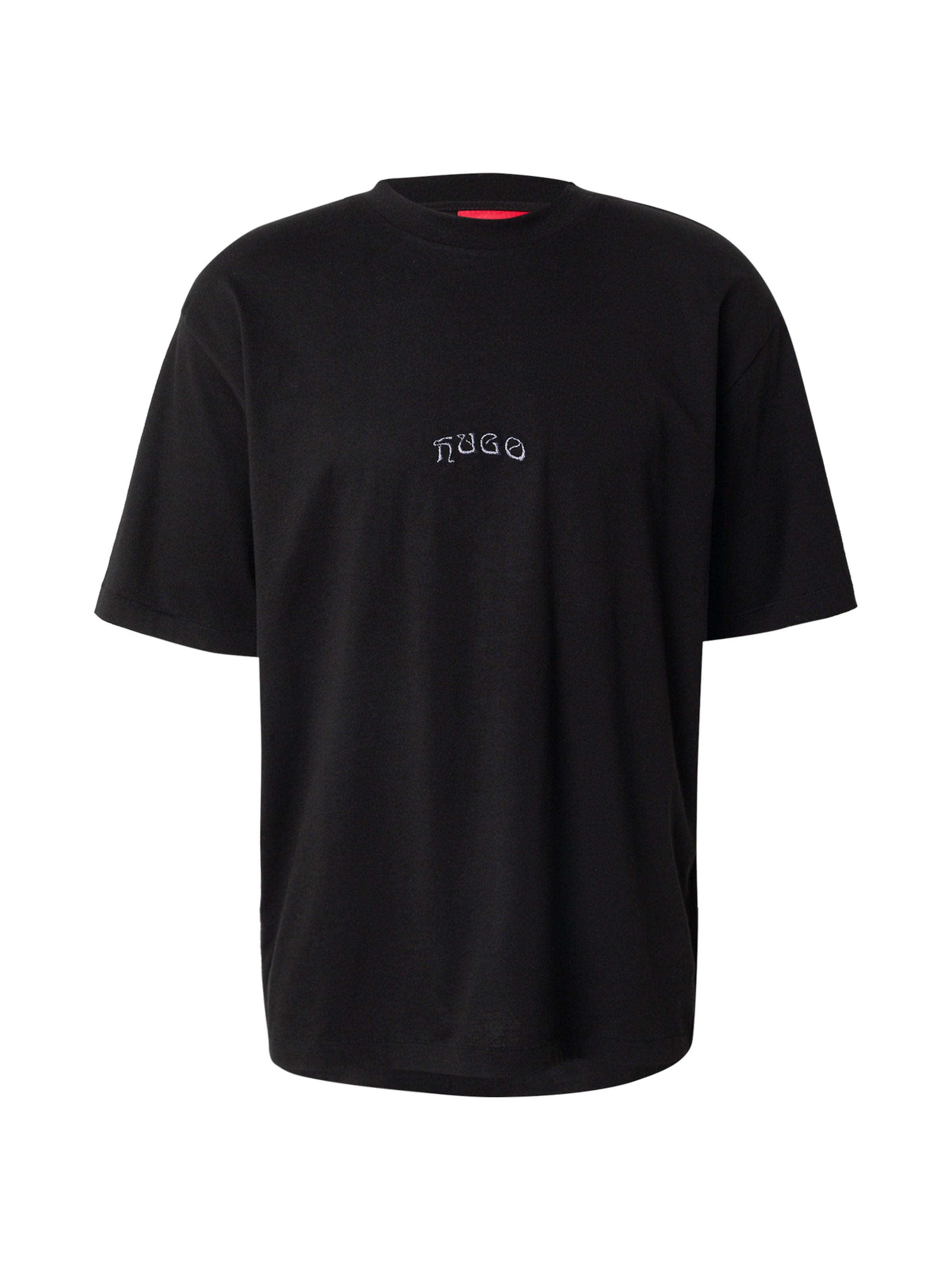 T-Shirt 'Dadsu' HUGO en noir : devant
