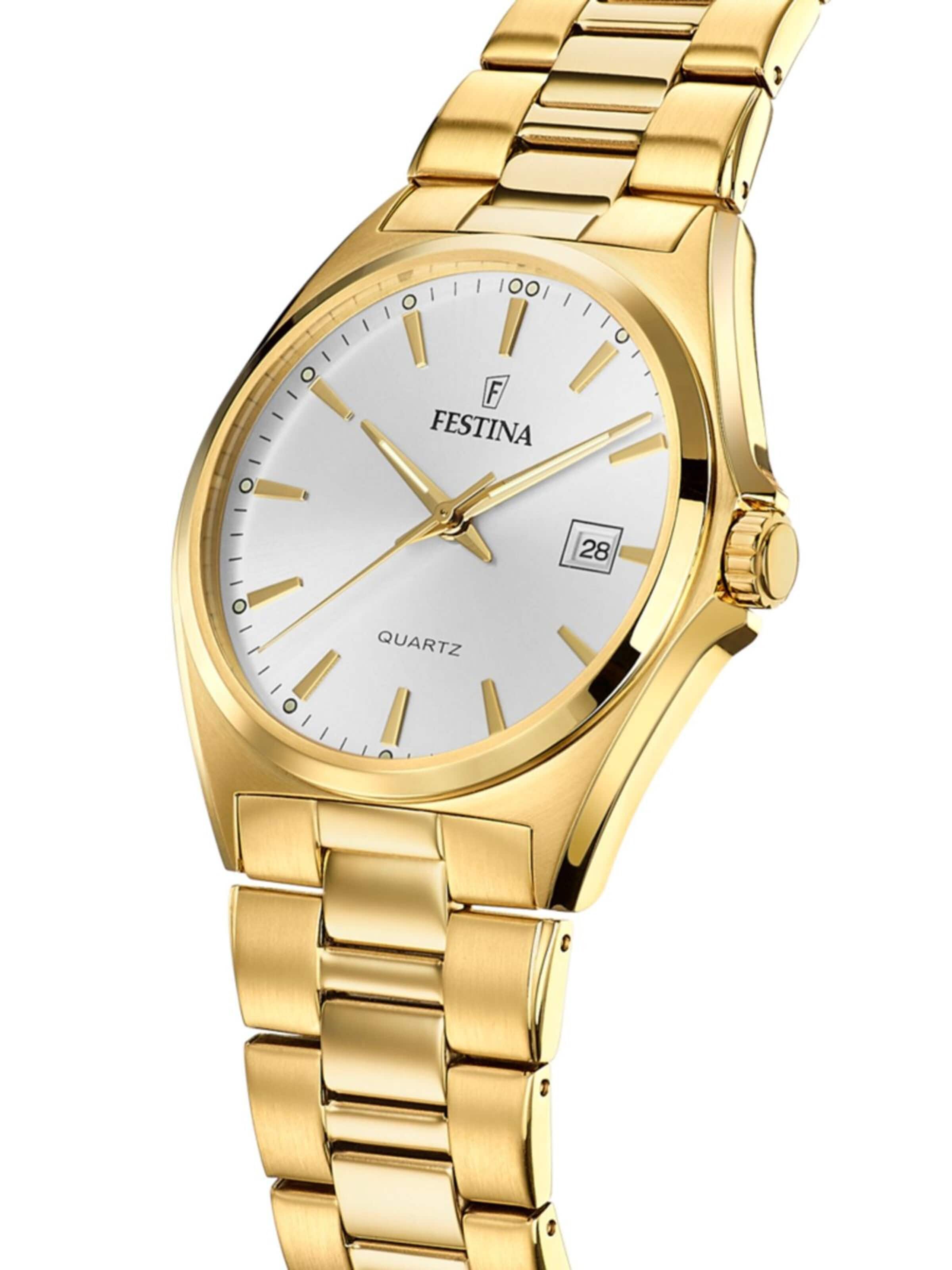 FESTINA Analogové hodinky 'Watch Classics' – bílá