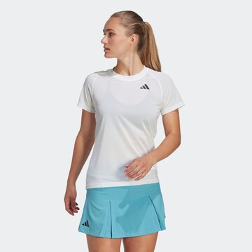 ADIDAS PERFORMANCE Functioneel shirt 'Club ' in Wit: voorkant