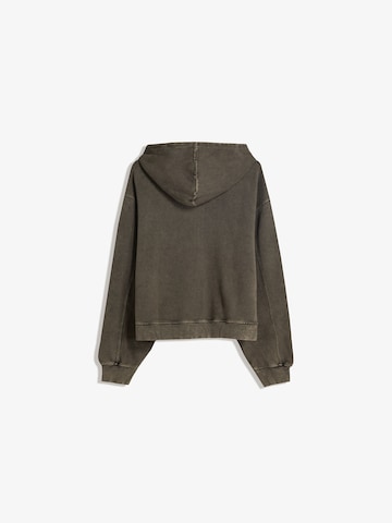 Giacca di felpa di Bershka in grigio
