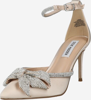 Escarpins à bride arrière 'Lumiere' STEVE MADDEN en beige : devant