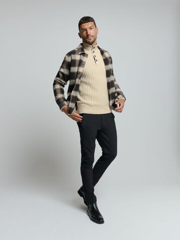No Excess Sweater in White