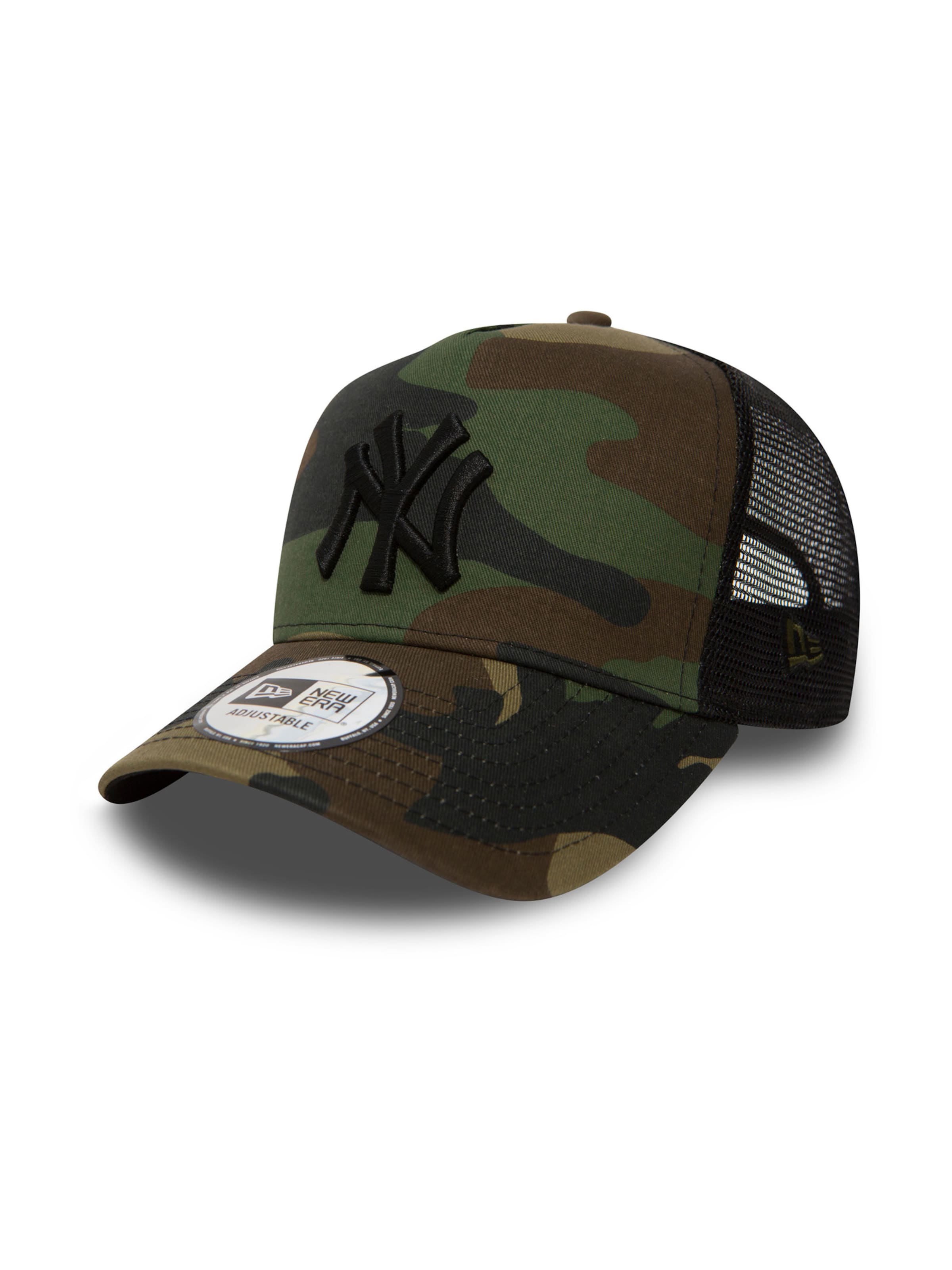 NEW ERA Kappe 'NEYYAN' in braun / grün / khaki / schwarz, Produktansicht