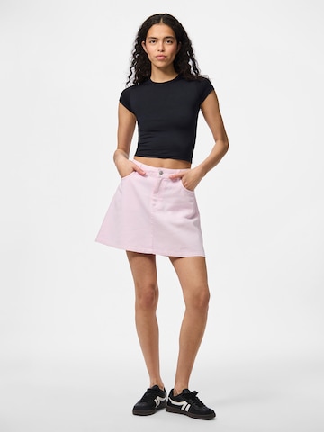 PIECES Skirt 'PCFLORA' in Pink