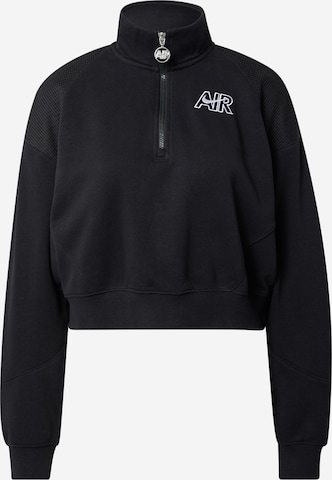 Nike Sportswear Sweatshirt in Black: front