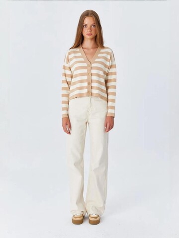 MixRay Strickjacke in Braun