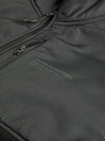 Jachetă  fleece 'JCOLIMA' de la JACK & JONES pe negru