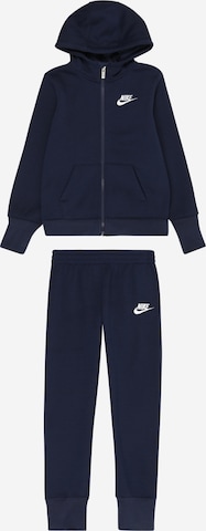 Nike Sportswear Костюм для бега в Синий: спереди