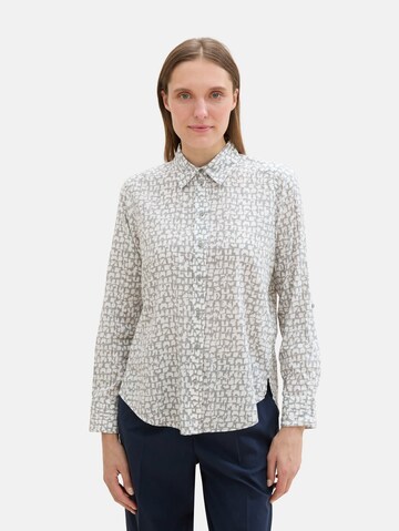 TOM TAILOR Bluza | siva barva: sprednja stran