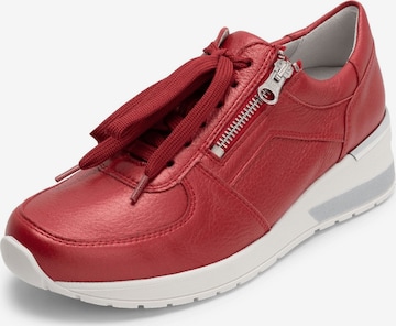 VITAFORM Sneakers laag in Rood: voorkant