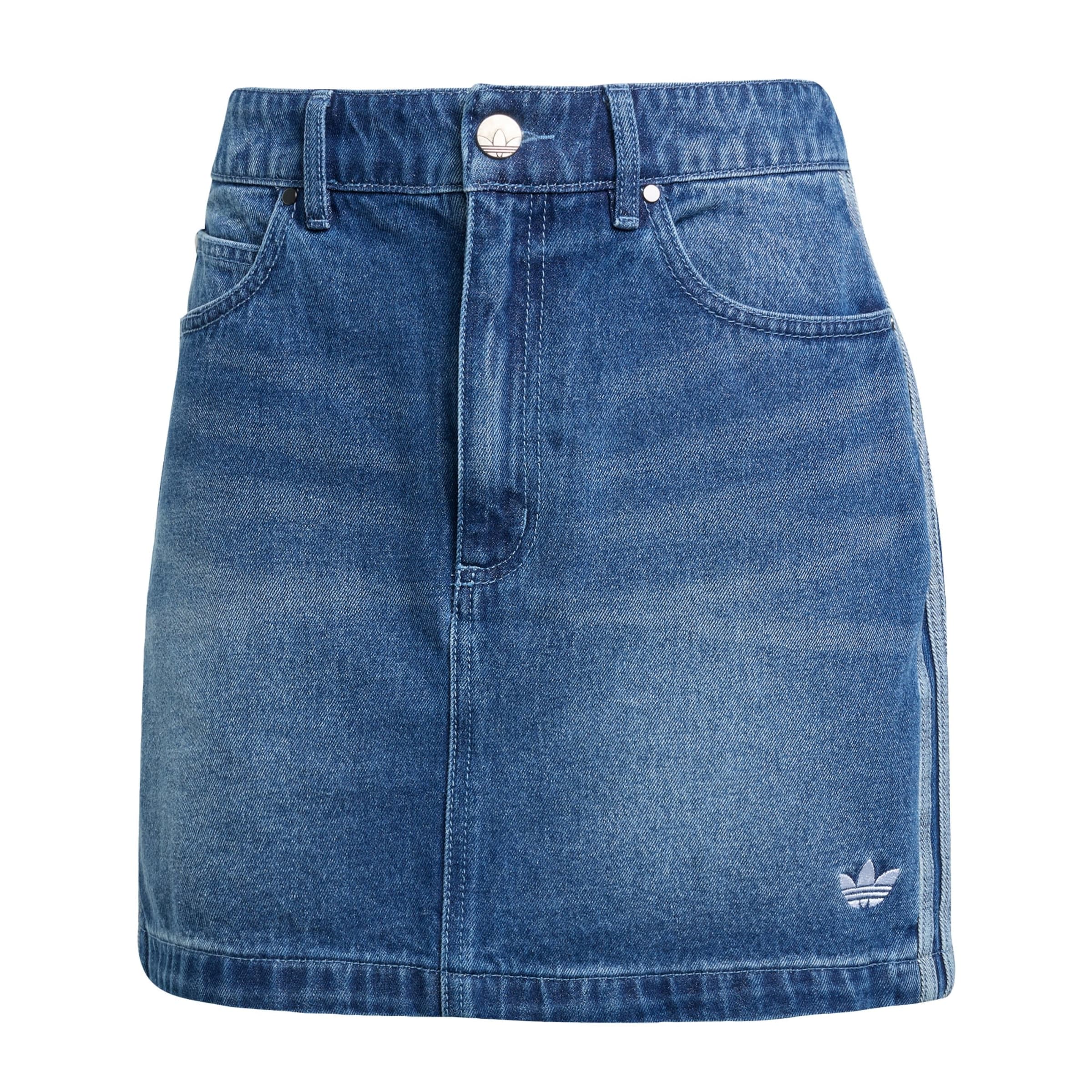 ADIDAS ORIGINALS Skirt 'Adicolor' in Blue: front