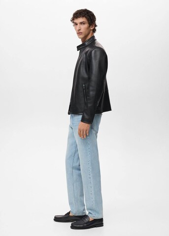 MANGO MAN Jacke 'Joseno' in Schwarz